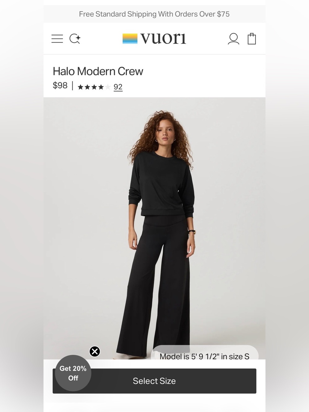 NWT Vuori Halo Modern Crew 🔥